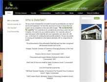 Tablet Screenshot of datatalk.co